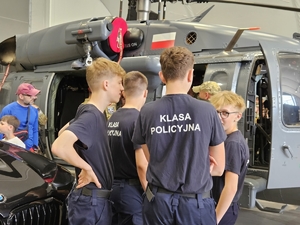 Uczestnicy dnia otwartego w CPKP BOA.
