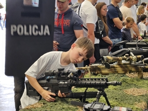 Uczestnicy dnia otwartego w CPKP BOA.