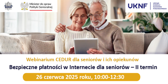 para seniorów przed komputerem