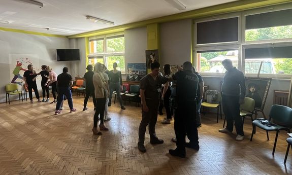 Szkolenie z samoobrony dla personelu medycznego.