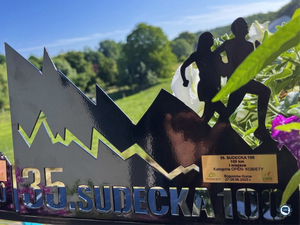 Statuetka za zajęcie I miejsca w Sudeckiej Setce.