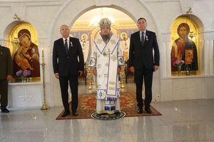 Uroczystość w cerkwi