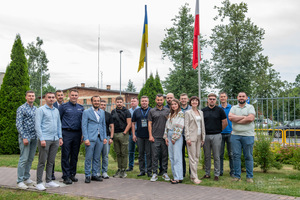 Zdjęcie zbiorowe osób biorących udział w szkoleniu.