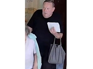 Wizerunek poszukiwanego mężczyzny.