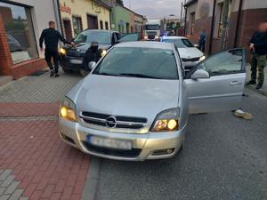 policjanci zatrzymali mężczyznę.