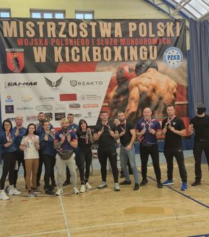 Mistrzostwa Polski Służb Mundurowych w Kickboxingu.