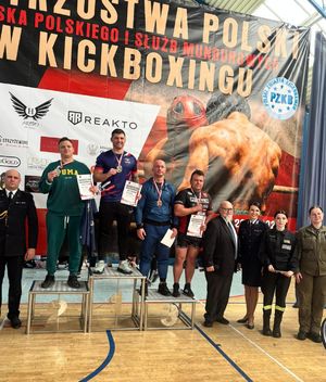Mistrzostwa Polski Służb Mundurowych w Kickboxingu.
