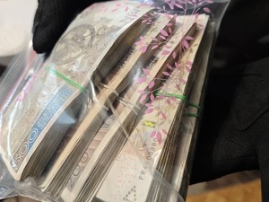 Zabezpieczone narkotyki w woreczkach