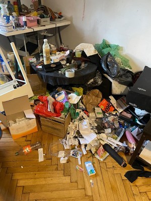 Pomieszczenie, w którym zabezpieczono nielegalne środki.