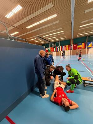 Halowe Mistrzostwa Świata Służb Mundurowych w piłce nożnej.