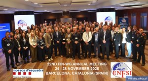 Zdjęcie grupowe uczestników spotkania Grupy Roboczej ENFSI ds. Badań Daktyloskopijnych.