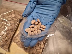 zabezpieczone narkotyki.