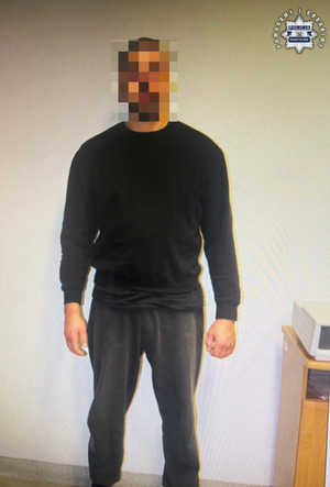 Zatrzymany mężczyzna.