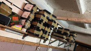 paczki z narkotykami