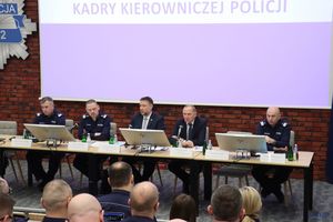 Odprawa kierownictwa polskiej Policji z MSWIA.