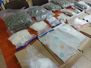 zabezpieczone narkotyki.