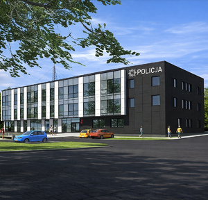 Nowa siedziba komendy.