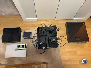 Zabezpieczony sprzęt informatyczny.