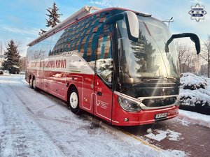 Autobus. Krwiobus.