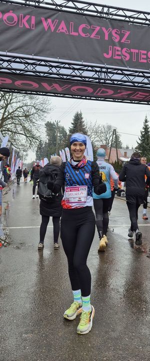 Reprezentacja Policji na 46. edycji Półmaratonu Wiązowskiego.