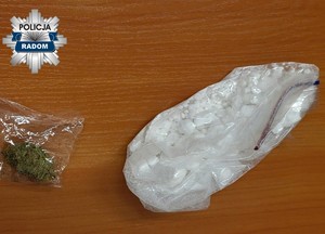 Zabezpieczone narkotyki.