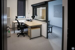 Uroczystość otwarcia Komendy Powiatowej Policji w Opatowie.