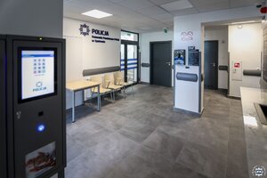 Uroczystość otwarcia Komendy Powiatowej Policji w Opatowie.