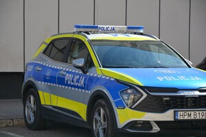 Radiowóz policyjny.