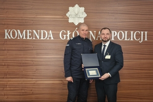 I Zastępca Komendanta Głównego Policji i Zastępca Komendanta Głównego Policji litewskiej policji.