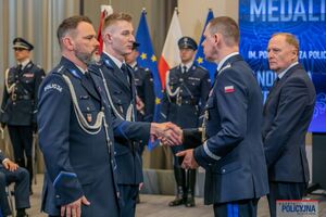 Uroczystość wręczenia medali im. podkomisarza Policji Andrzeja Struja