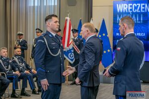 Uroczystość wręczenia medali im. podkomisarza Policji Andrzeja Struja