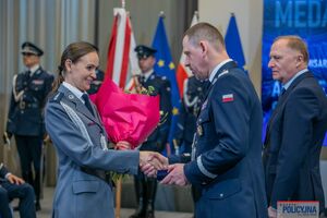 Uroczystość wręczenia medali im. podkomisarza Policji Andrzeja Struja