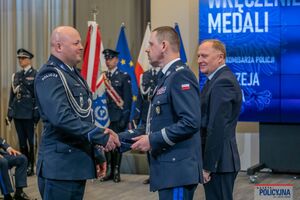 Uroczystość wręczenia medali im. podkomisarza Policji Andrzeja Struja