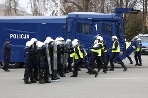 Delegacja Policji Królestwa Niderlandów z wizytą w Komendzie Głównej Policji.