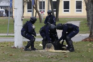 Delegacja Policji Królestwa Niderlandów z wizytą w Komendzie Głównej Policji.