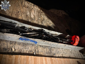 Zabezpieczone szklane rurki.