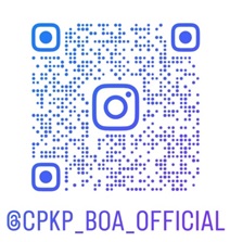 Kod QR kierujący do profilu na Instagramie CPKP BOA.
