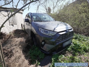 Odzyskany samochód.