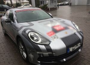 Zabezpieczony pojazd.