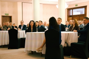 Uczestnicy konferencji w trakcie obrad.
