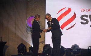 Pani Generał podczas wręczenia wyróżnienia