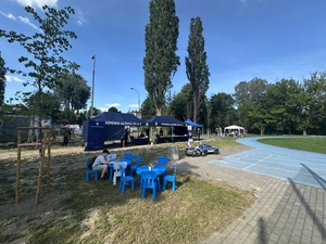 Policyjny piknik rodzinny z okazji Dnia Dziecka.