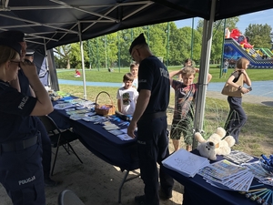 Policyjny piknik rodzinny z okazji Dnia Dziecka.