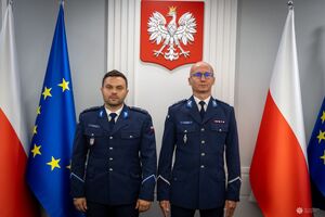 Uroczyste spotkanie Ministra SWiA i I Zastępcy Komendanta Głównego Policji z laureatami konkursu "Policjant, który mi pomógł" i ich przełożonymi.