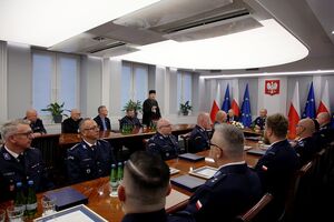 Uroczyste spotkanie Ministra SWiA i I Zastępcy Komendanta Głównego Policji z laureatami konkursu &amp;quot;Policjant, który mi pomógł&amp;quot; i ich przełożonymi.