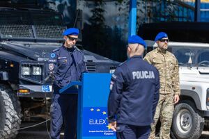 Obchody Święta Policji w Jednostce Specjalnej Polskiej Policji w Kosowie