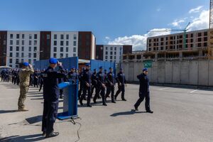 Obchody Święta Policji w Jednostce Specjalnej Polskiej Policji w Kosowie