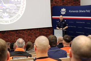 Konferencja inaugurująca II Ogólnopolskie Mistrzostwa Policji w Ratownictwie Medycznym.