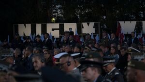 Uroczystości na Westerplatte w 87. rocznicę wybuchu II wojny światowej.