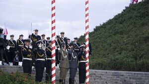 Uroczystości na Westerplatte w 87. rocznicę wybuchu II wojny światowej.